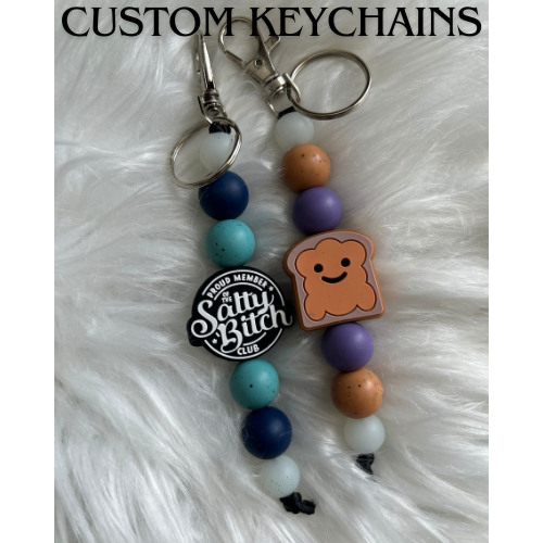 Custom Straight Keychains