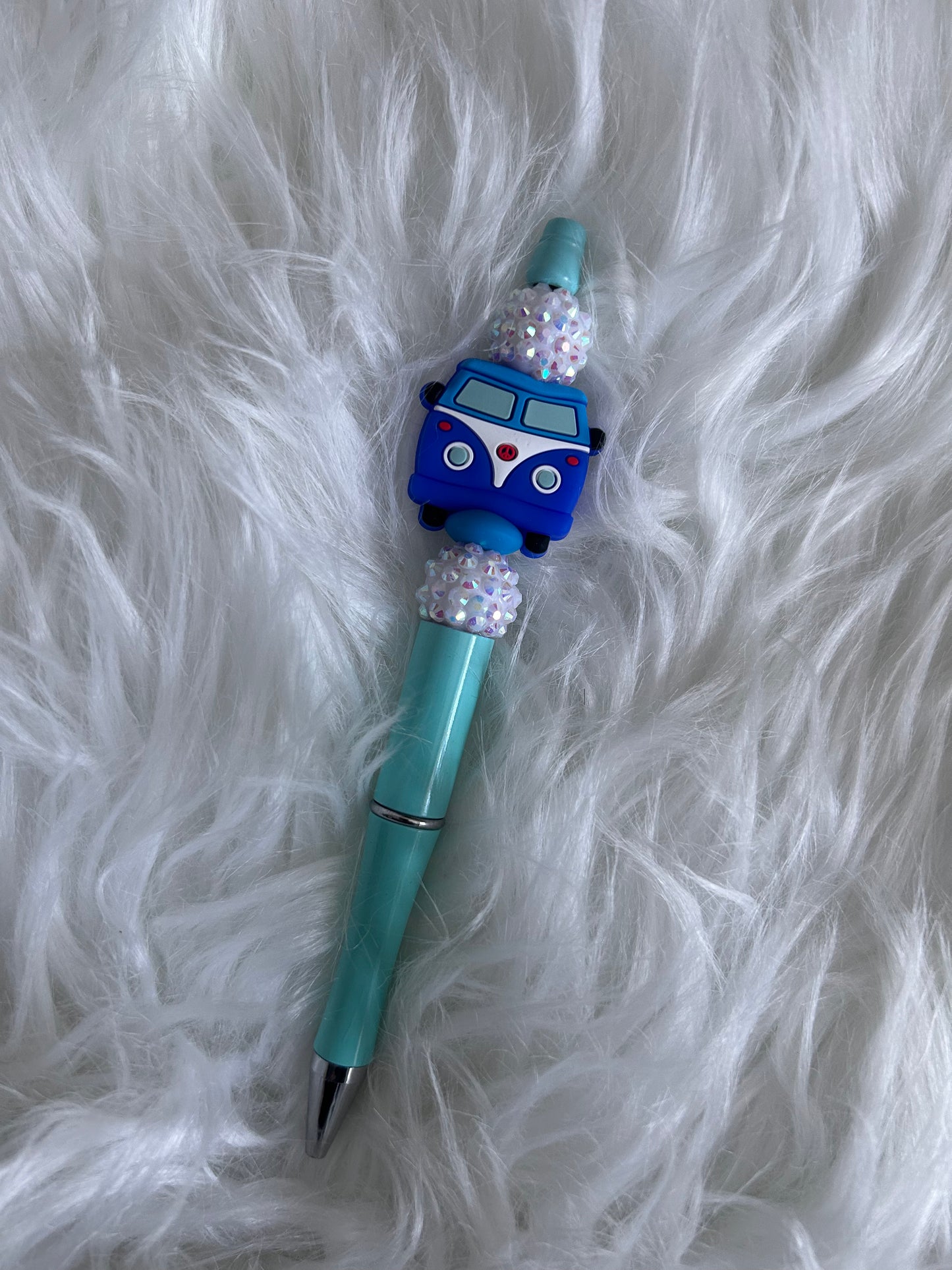 Peace Wagon Beaded Pen