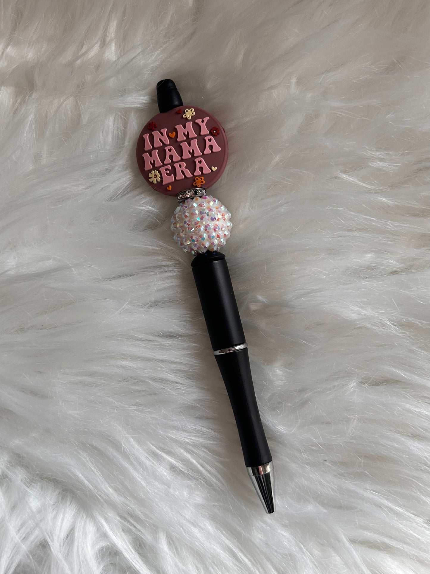 In My Mama Era Beaded Pen